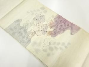 アンティーク　絽辻が花模様袋帯（材料）